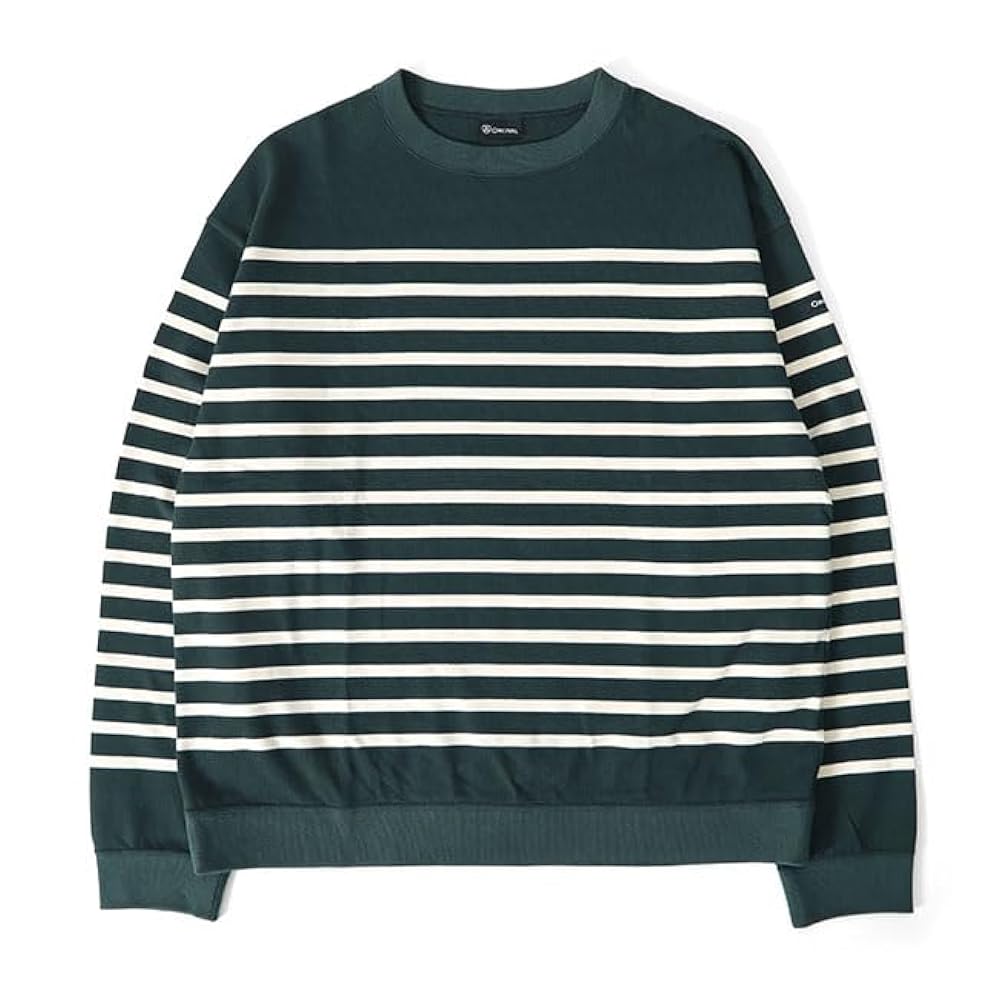 Amazon.co.jp: ORCIVAL オーシバル パネルボーダー ボートネック